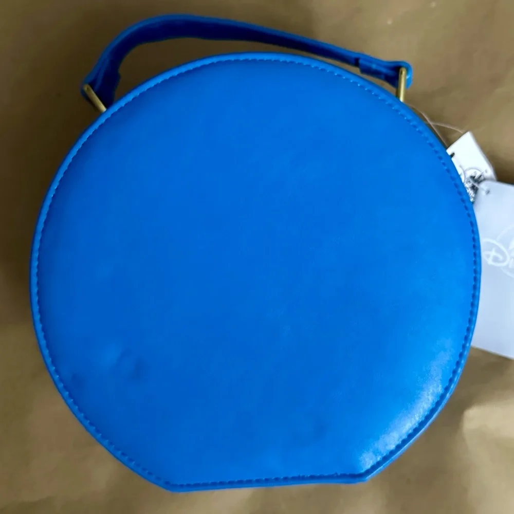 NWT Disney Parks Main Street USA The Dapper Dans Blue Crossbody Handbag